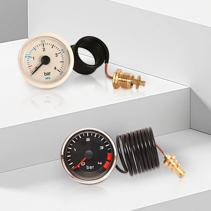Датчик тиску HVAC з капіляром, манометр з капіляром